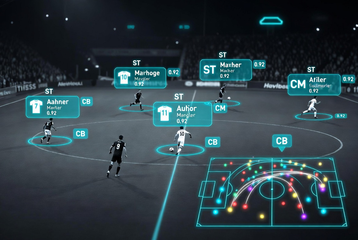 AI-Powered Player Recognition and Tactical Tracking System
